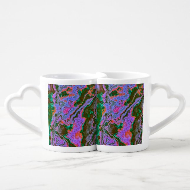 Sour Marble Coffee Mug Set (Front Nesting)