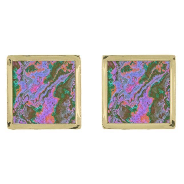 Sour Marble  Cufflinks (Front)