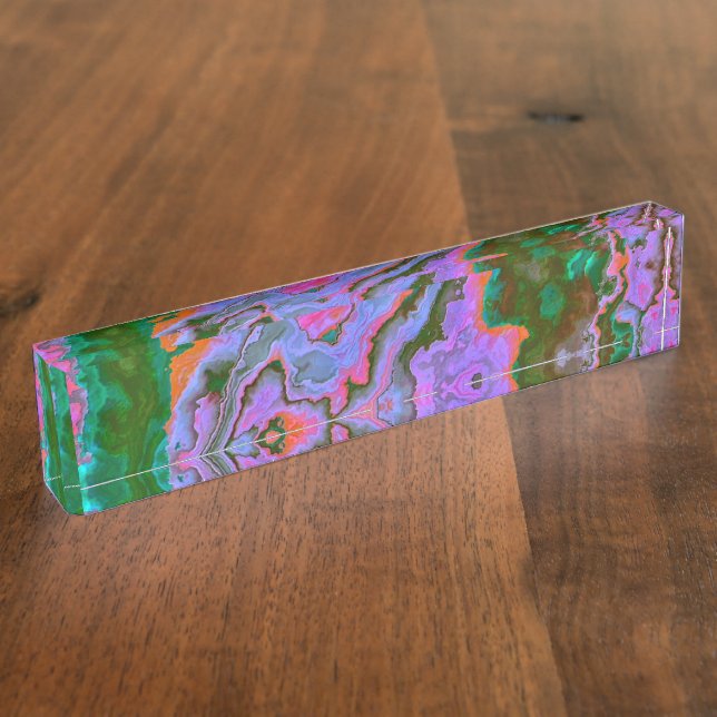 Sour Marble  Desk Name Plate (Side)