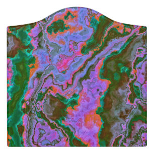 Sour Marble   Door Sign