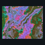 Sour Marble Faux Canvas Print<br><div class="desc">Thank you for checking out my design. Follow my art on Instagram @MRNStudios or ko-fi.com/MRNStudios</div>