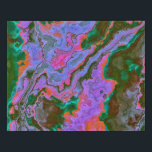 Sour Marble  Faux Canvas Print<br><div class="desc">Thank you for checking out my design. Follow my art on Instagram @MRNStudios or ko-fi.com/MRNStudios</div>