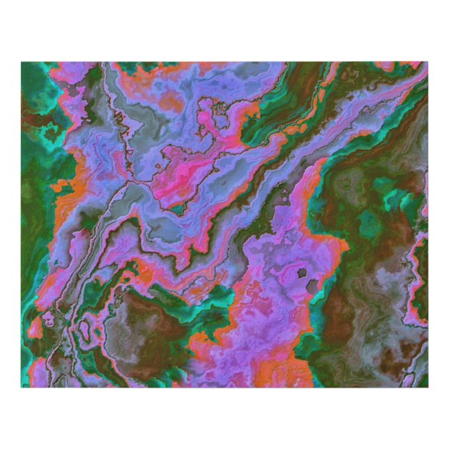 Sour Marble  Faux Canvas Print (Front)