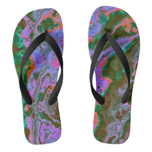 Sour Marble  Flip Flops