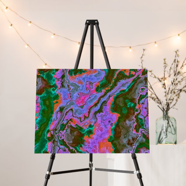 Sour Marble  Foam Board (In Situ (Stand))