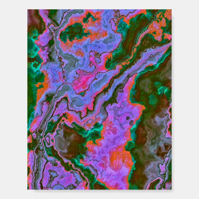 Sour Marble  Foam Board (Front)