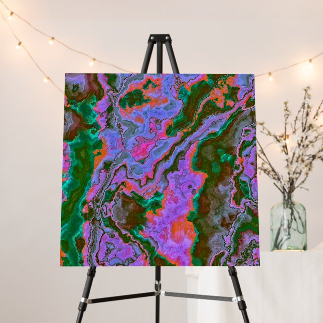 Sour Marble  Foam Board (In Situ (Stand))