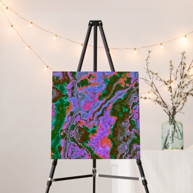 Sour Marble  Foam Board (In Situ (Stand))