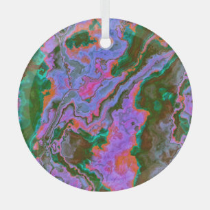 Sour Marble Glass Ornament