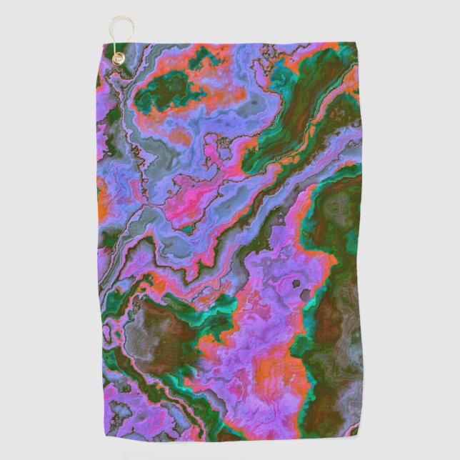 Sour Marble  Golf Towel (Front)