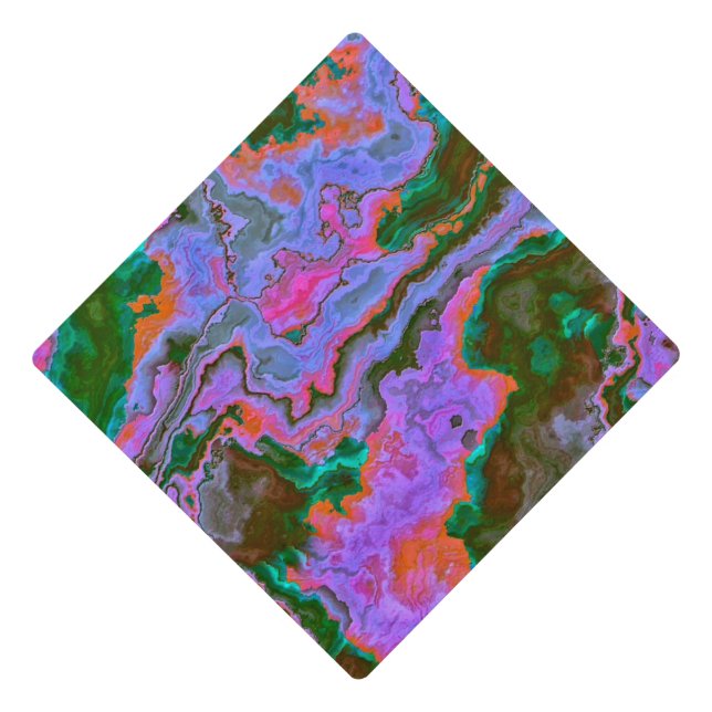 Sour Marble  Graduation Cap Topper (Front)