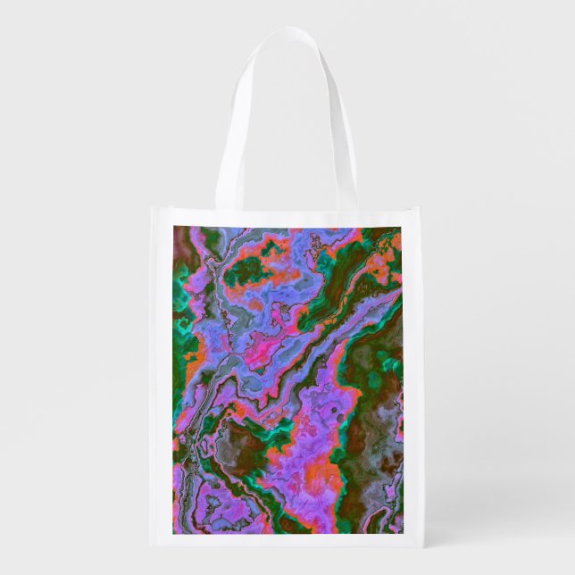Sour Marble  Grocery Bag (Front)