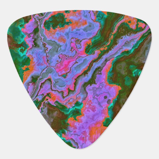 Sour Marble  Guitar Pick (Front)