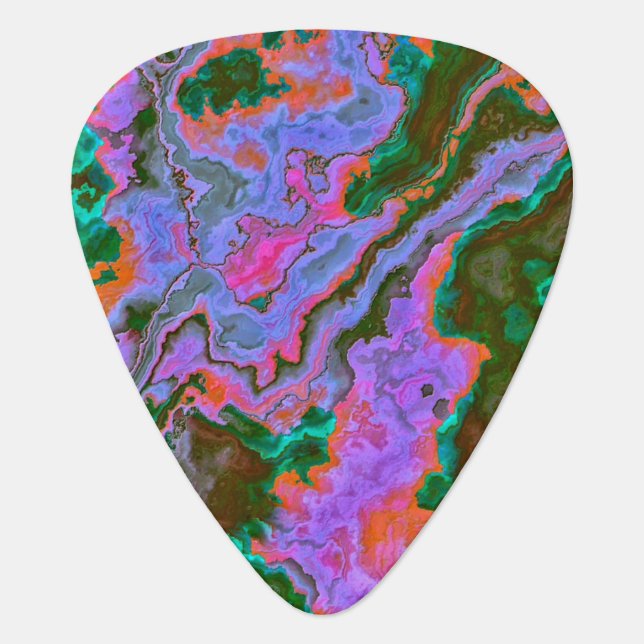 Sour Marble  Guitar Pick (Front)