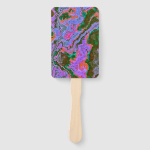 Sour Marble Hand Fan