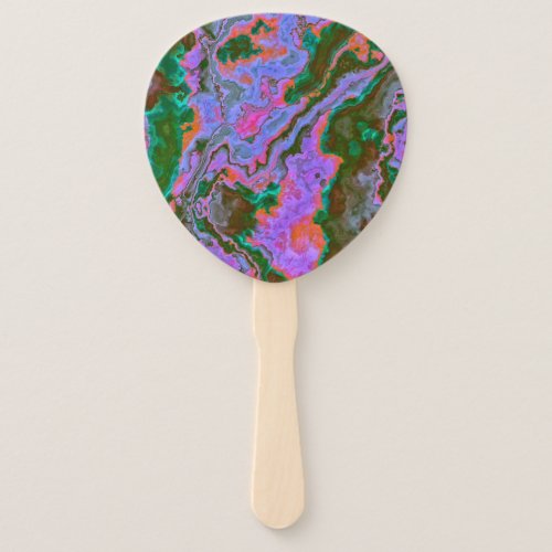 Sour Marble  Hand Fan