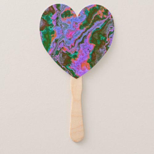 Sour Marble  Hand Fan