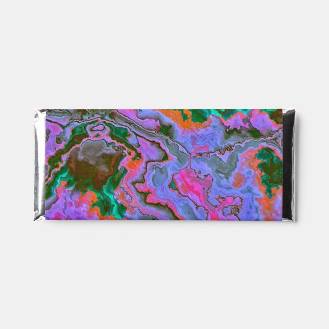 Sour Marble  Hershey Bar Favors (Front)