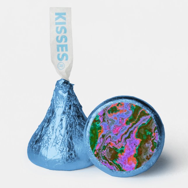 Sour Marble  Hershey®'s Kisses® (Front)
