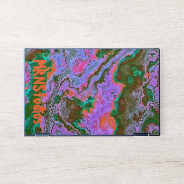 Sour Marble HP Laptop Skin (Front)