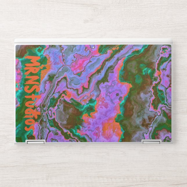 Sour Marble  HP Laptop Skin (Front)