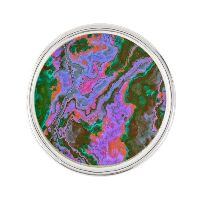 Sour Marble  Lapel Pin (Front)