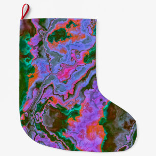 Sour Marble Large Christmas Stocking