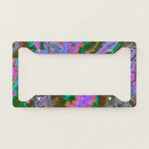 Sour Marble  License Plate Frame