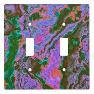 Sour Marble Light Switch Cover