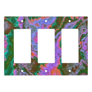 Sour Marble Light Switch Cover