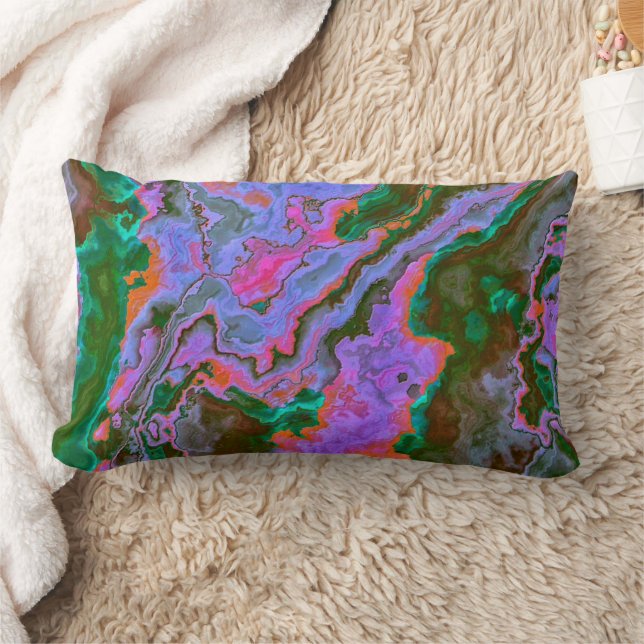 Sour Marble   Lumbar Pillow (Blanket)