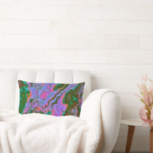 Sour Marble Lumbar Pillow