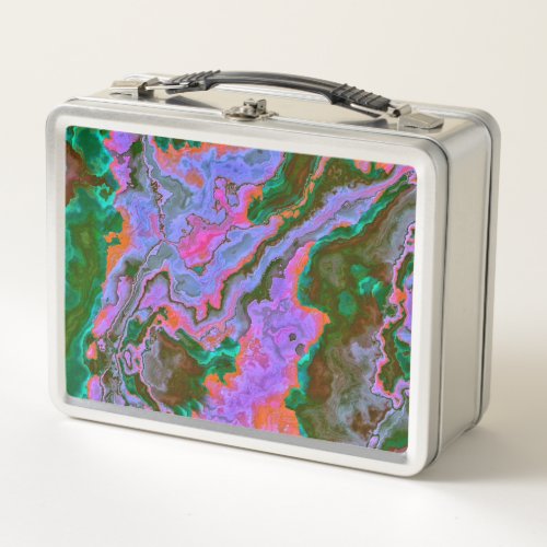 Sour Marble  Metal Lunch Box