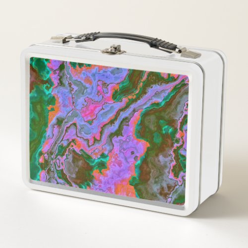 Sour Marble  Metal Lunch Box