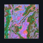 Sour Marble Metal Print<br><div class="desc">Thank you for checking out my design. Follow my art on Instagram @MRNStudios by ko-fi.com/MRNStudios</div>