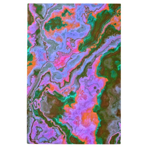 Sour Marble  Metal Print