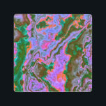 Sour Marble  Metal Print<br><div class="desc">Thank you for checking out my design. Follow my art on Instagram @MRNStudios or ko-fi.com/MRNStudios</div>