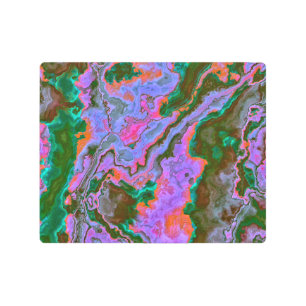 Sour Marble  Metal Print