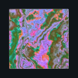 Sour Marble  Metal Print<br><div class="desc">Thank you for checking out my design. Follow my art on Instagram @MRNStudios or ko-fi.com/MRNStudios</div>