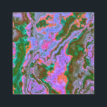 Sour Marble  Metal Print<br><div class="desc">Thank you for checking out my design. Follow my art on Instagram @MRNStudios or ko-fi.com/MRNStudios</div>