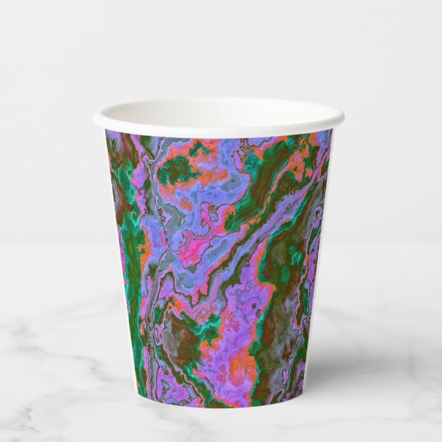 Sour Marble  Paper Cups (Front)