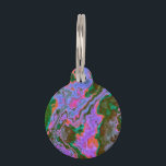 Sour Marble  Pet ID Tag<br><div class="desc">Thank you for checking out my design. Follow my art on Instagram @MRNStudios or ko-fi.com/MRNStudios</div>