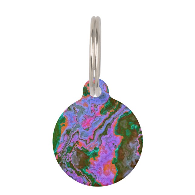 Sour Marble  Pet ID Tag (Front)