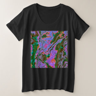 Sour Marble Plus Size T-Shirt