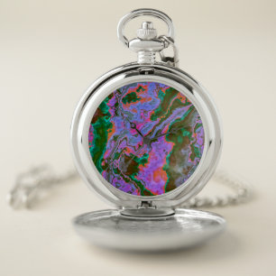 Sour Marble  Pocket Watch