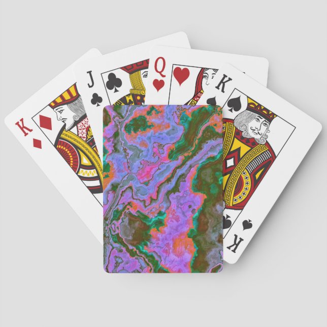 Sour Marble  Poker Cards (Back)