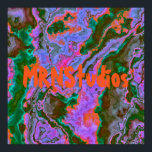 Sour Marble  Poster<br><div class="desc">Thank you for checking out my design. Follow my art on Instagram @MRNStudios or ko-fi.com/MRNStudios</div>