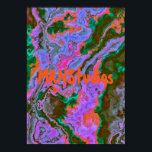 Sour Marble  Poster<br><div class="desc">Thank you for checking out my design. Follow my art on Instagram @MRNStudios or ko-fi.com/MRNStudios</div>