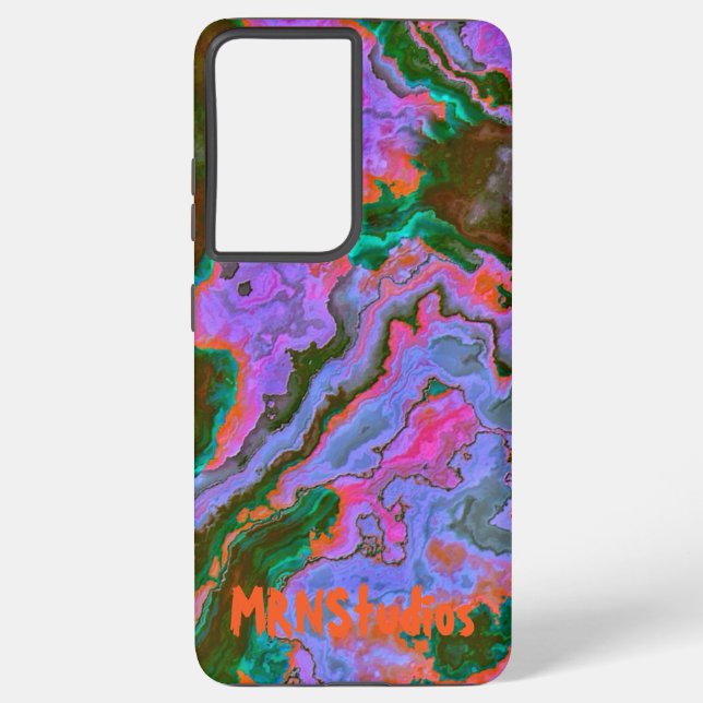 Sour Marble  Samsung Galaxy Case (Back)