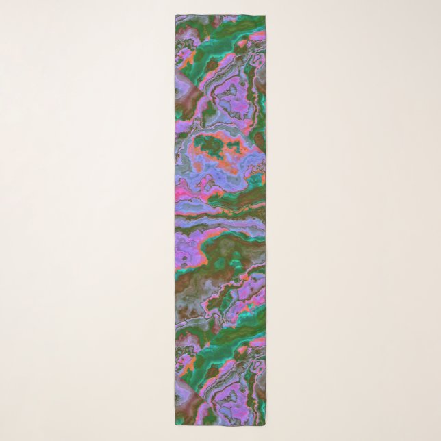 Sour Marble  Scarf (Front)